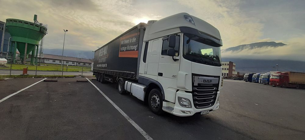 Ansamblu cap tractor+semiremorca