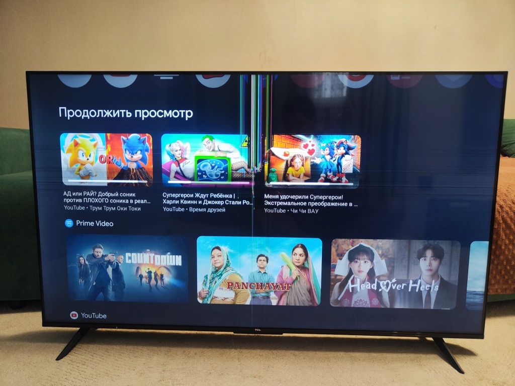 Телевизор TCL 55 дюймов android tv