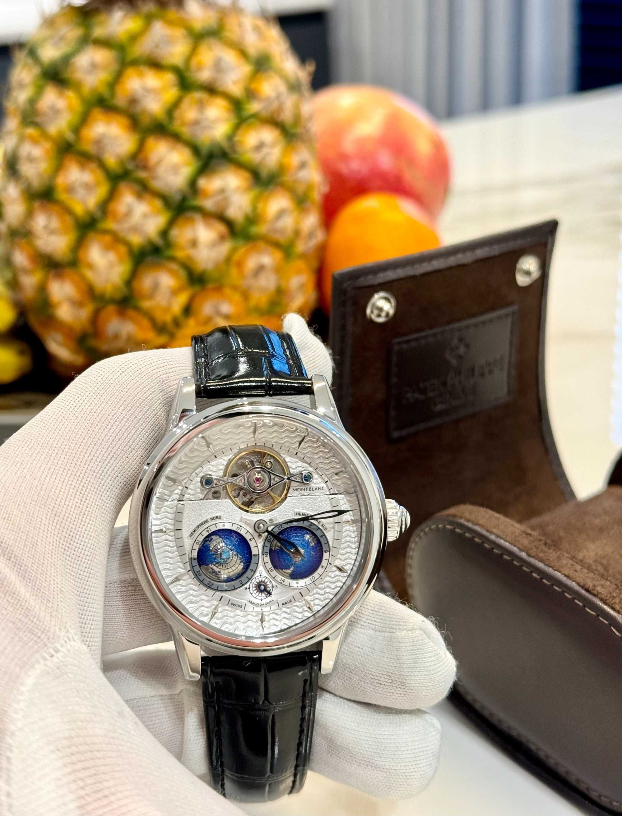 montblanc tourbillion сребро