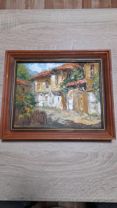 Картина рисувана с маслени бои