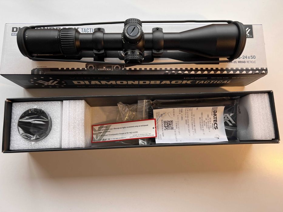 Оптика Vortex Diamondback 6-24x50 + Монтаж Vortex Hunter 30mm