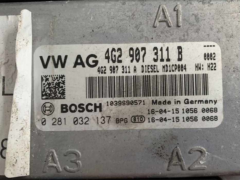 Ecu motor / Calculator motor Audi A6 C7 A7 4G - 4G2907311B