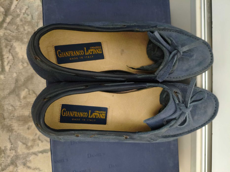 Новые макасины лоферы Gianfranco Latanzi made in italy