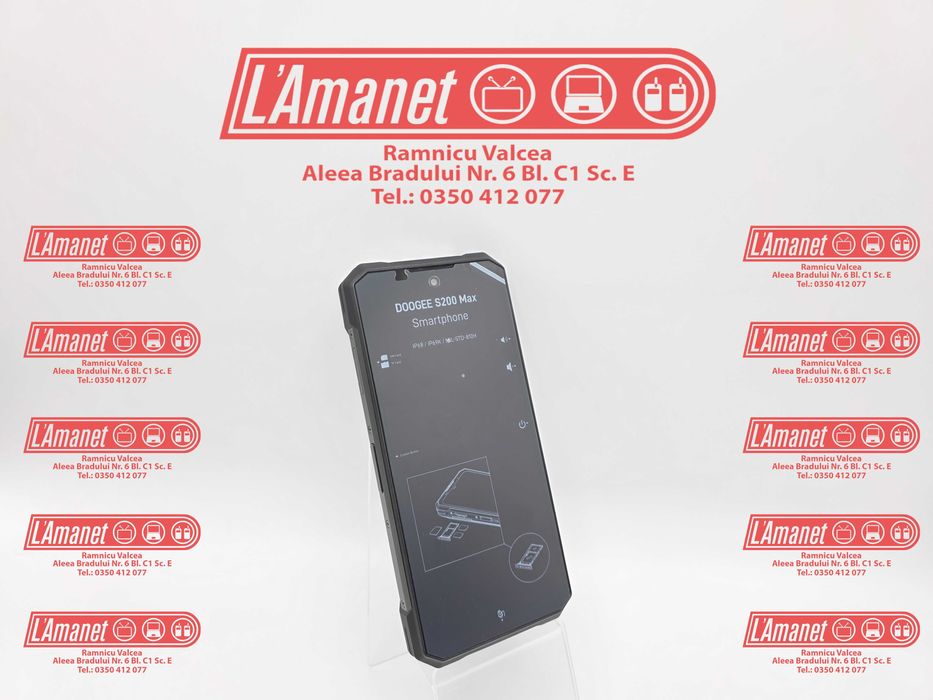 Doogee S200 Max 5G Gray 512GB 16GB DualSim Neverlock NOU FullBox