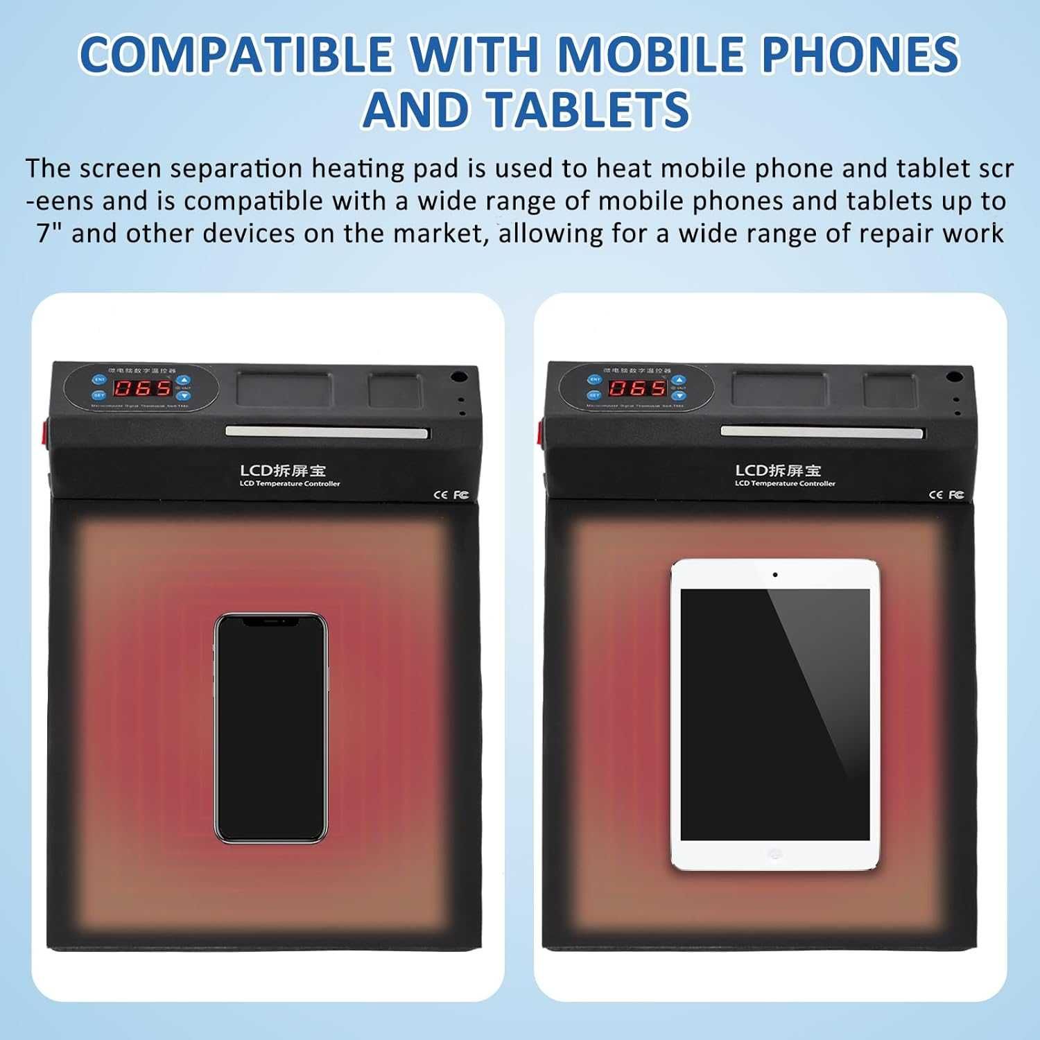 Covor Incalzit separare Ecran Telefon/Tableta/Lapt, REDUS de la 650RON