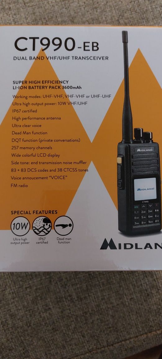 Statie radio amatori Midland CT990 EB