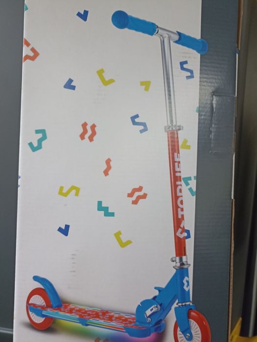 Trotineta baieti cu luminite