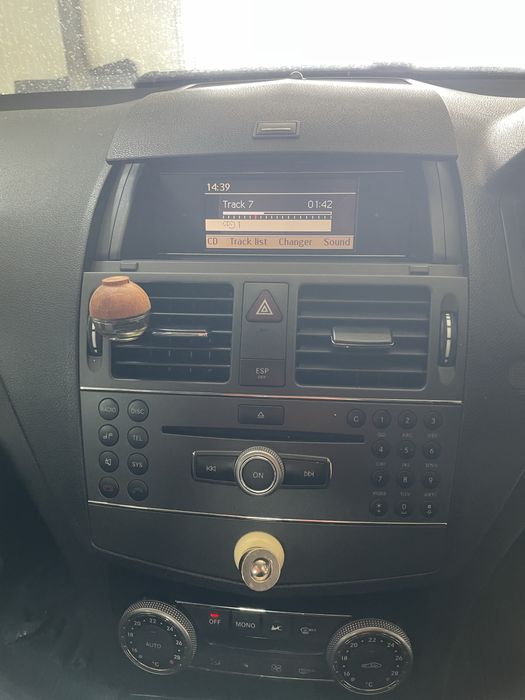 Player / navigatie w204 mercedes c class / display color