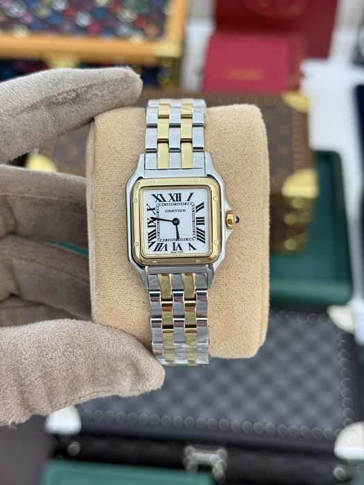Cartier Panthere 27mm Two Tone Yellow Gold