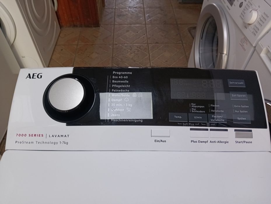 Пералня с горно зареждане Аег Aeg Series 7000 А+++ 7кг 2 год.Гаранция!