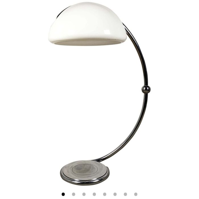 Лампа подова серпенте дизайн Elio Martinelli,Италия