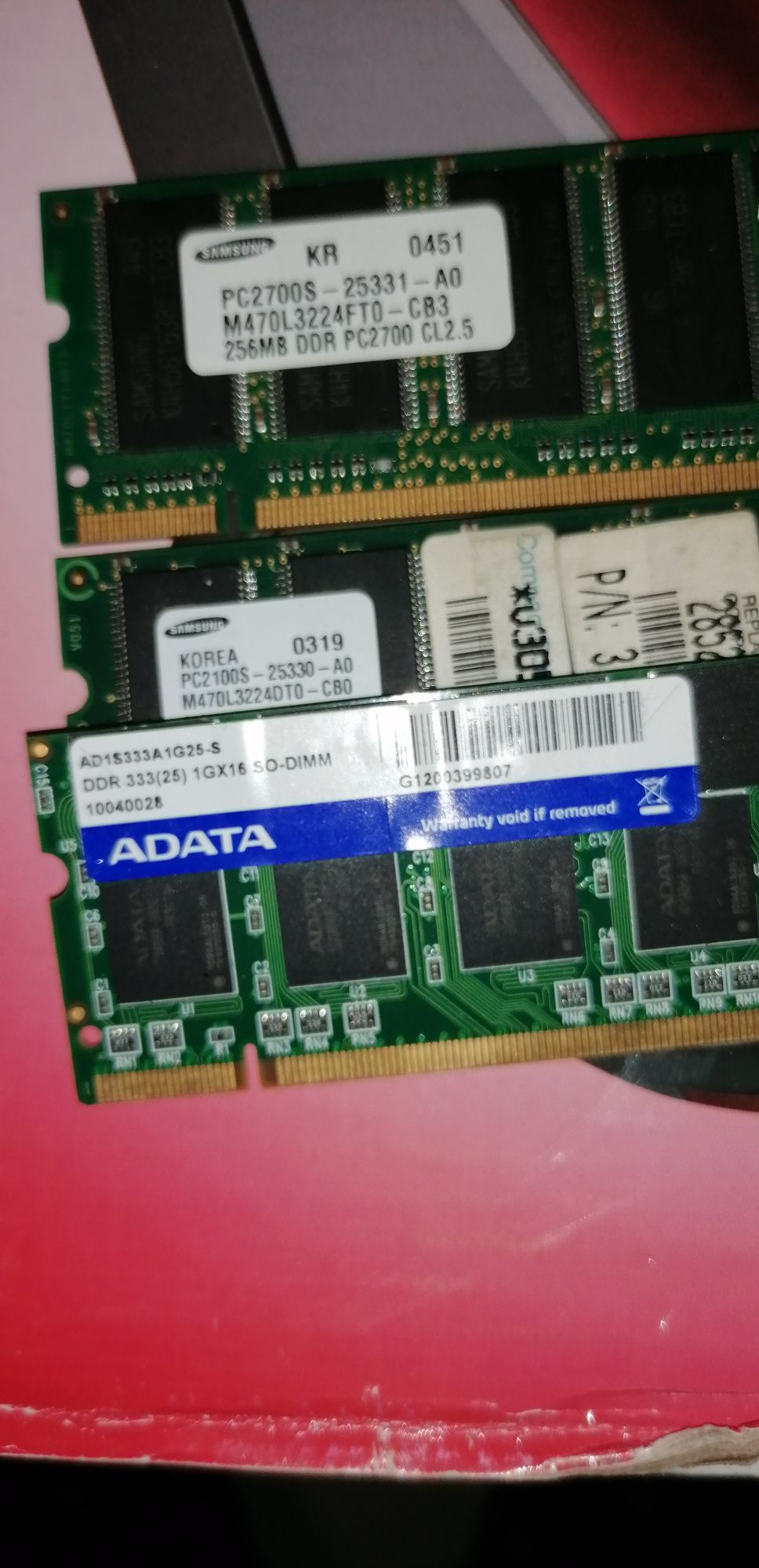 Memorii ram ddr1 ddr2 ddr3 ddr4