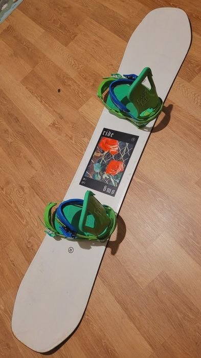 Placa snowboard RIDE 146 + LEGĂTURI BURTON Cartel