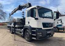MAN TGS cu macara Hds Hiab