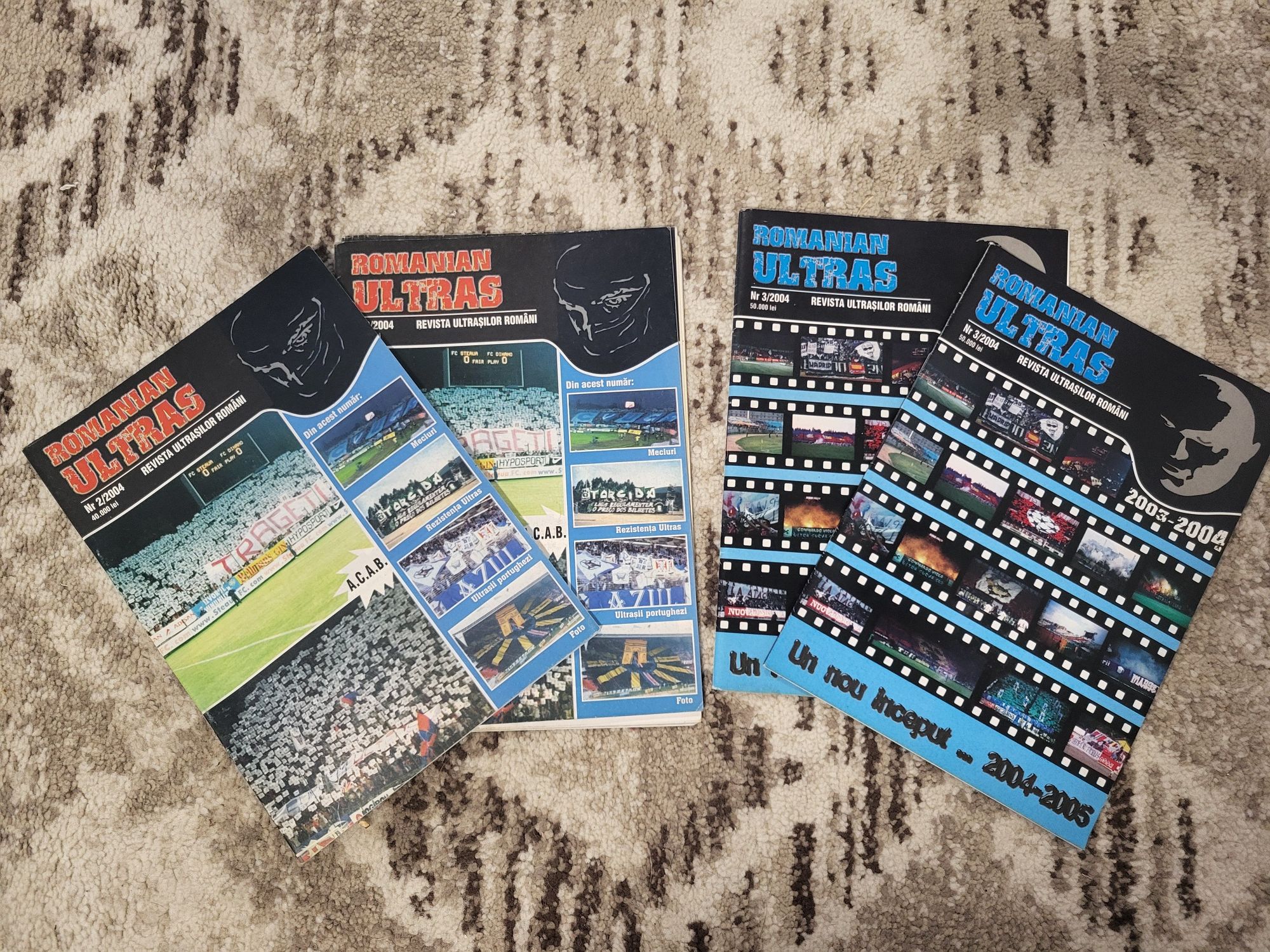 Revista ultras Romanian Ultras nr 2 si 3