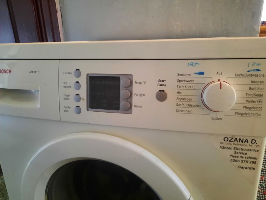 Masina de splat rufe Bosch