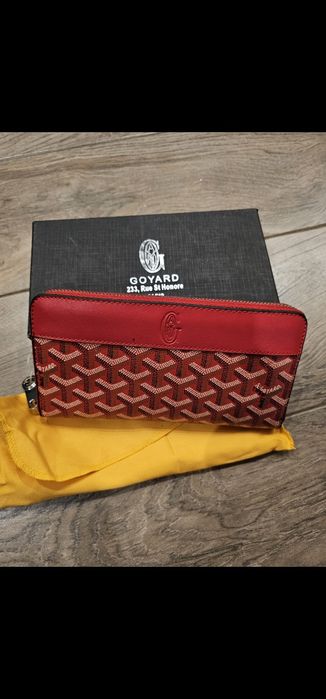 Goyard кожен портфейл