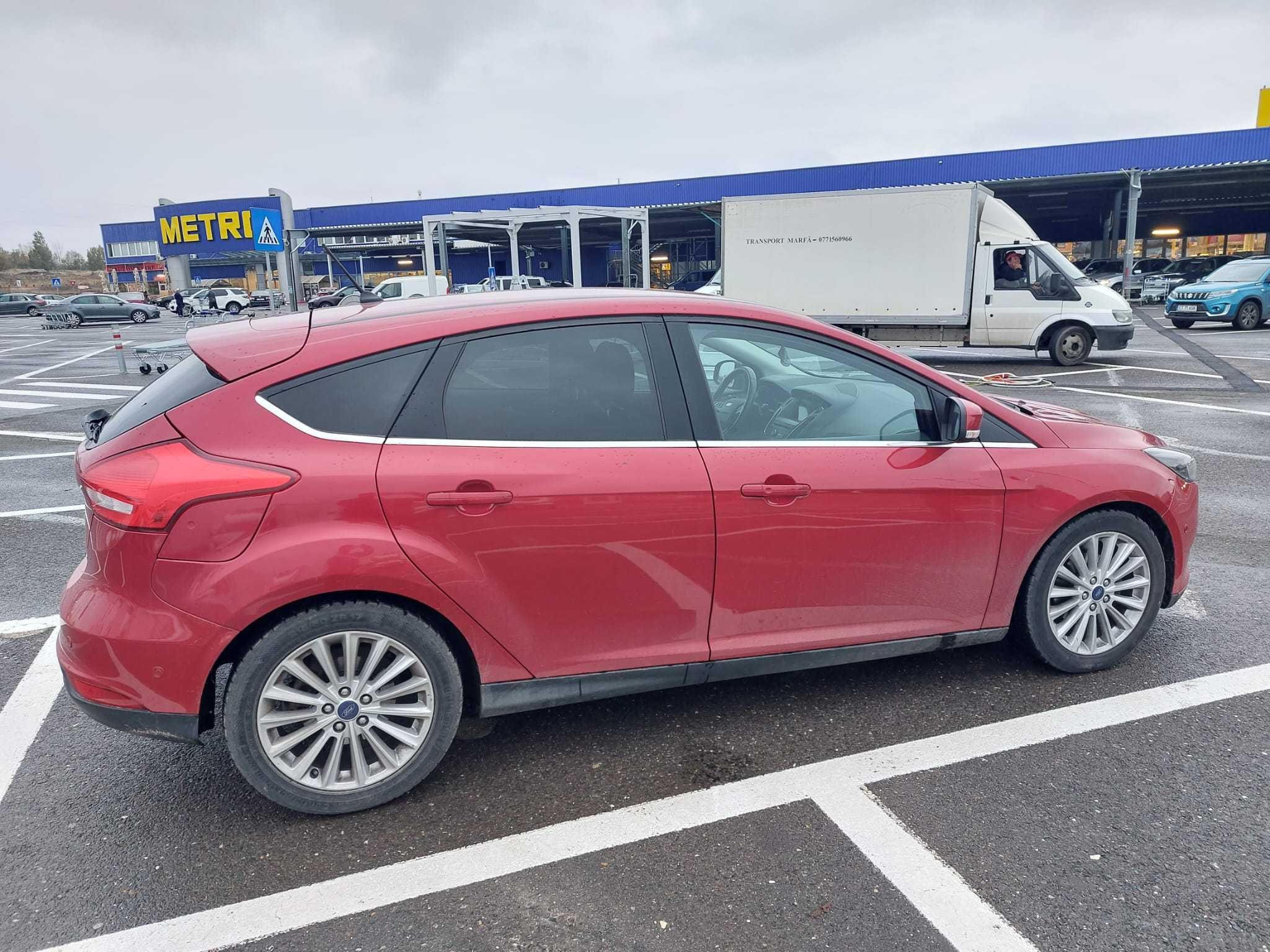 Ford Focus EcoBoost 125Cp, an fabricatie 2018, cu 39500 km parcursi.