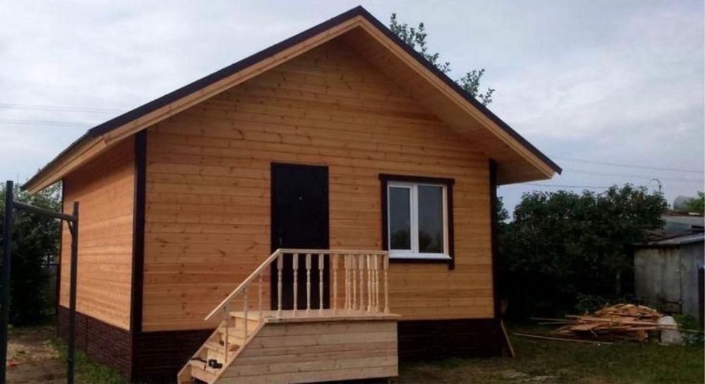 Cabane case din lemn