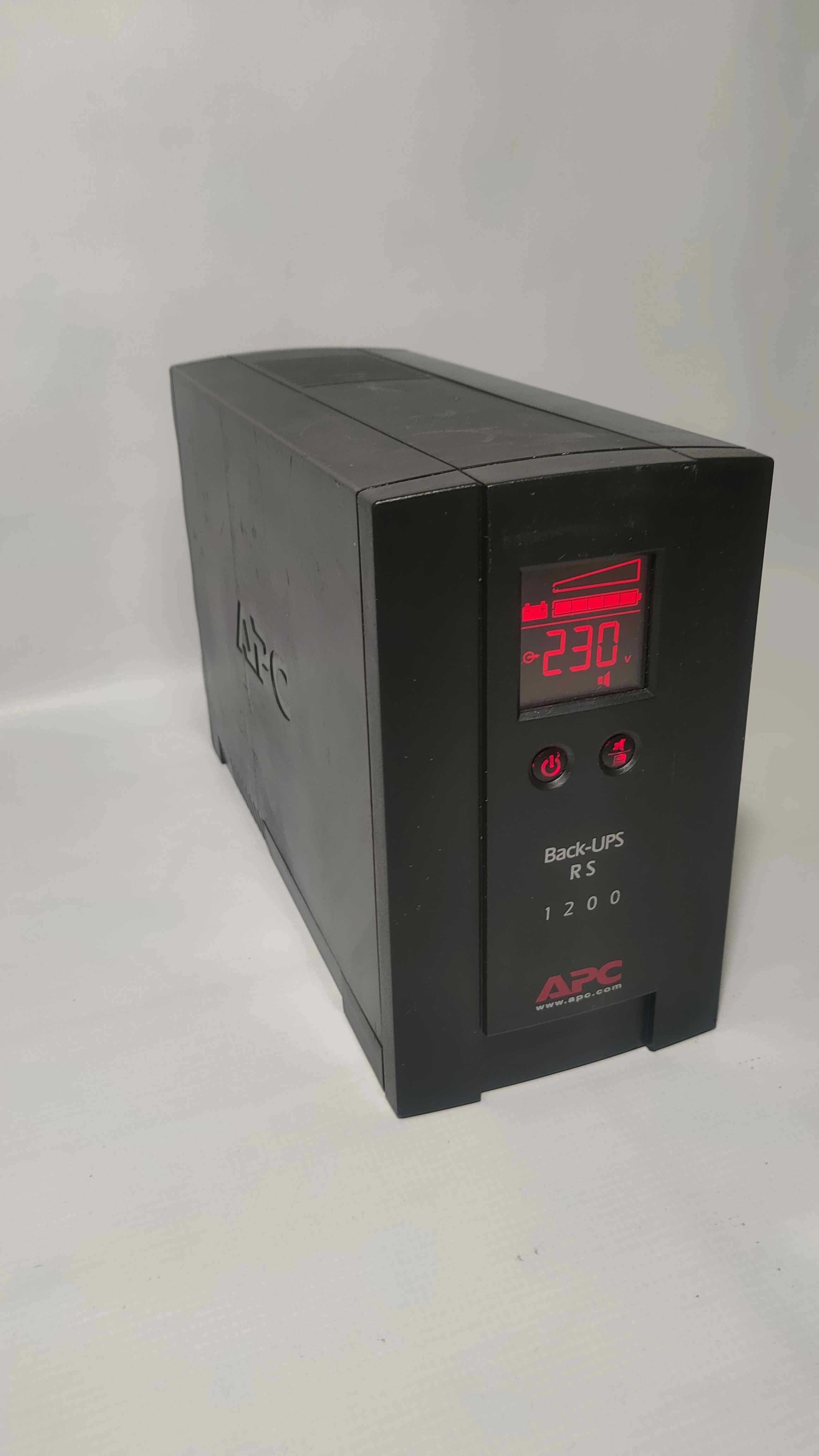 UPS APC Back UPS RS1200 LCD, гаранция, цената е с вкл. ДДС