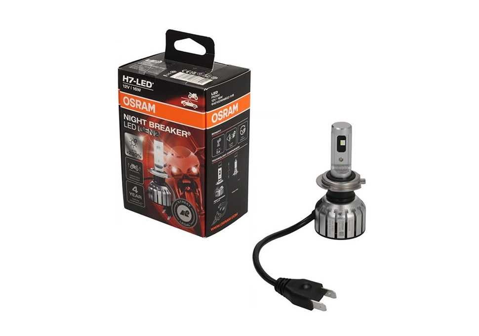 Халогенни крушки H7 Osram Night Breaker Led +230%