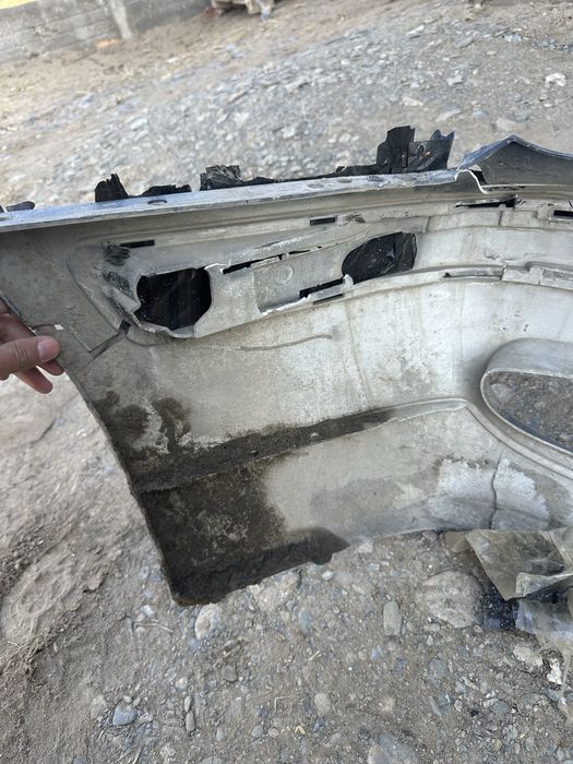 W210 бампер рестайлинг передний