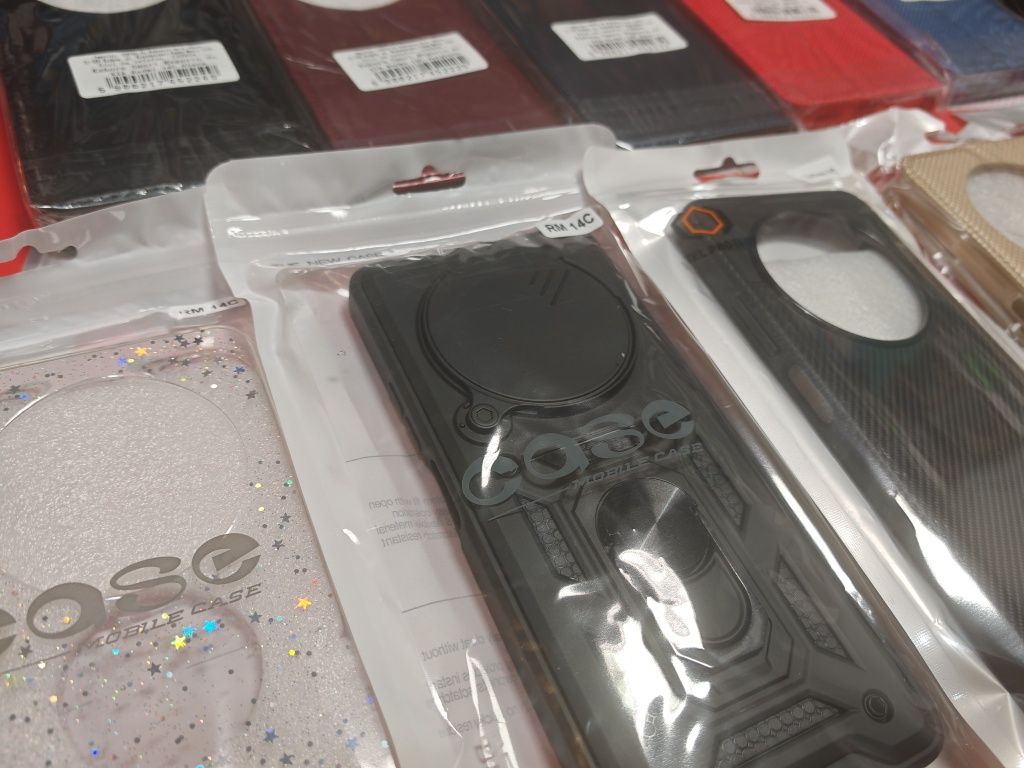 Xiaomi Redmi 14C калъфи тип тефтер и силиконови гърбове