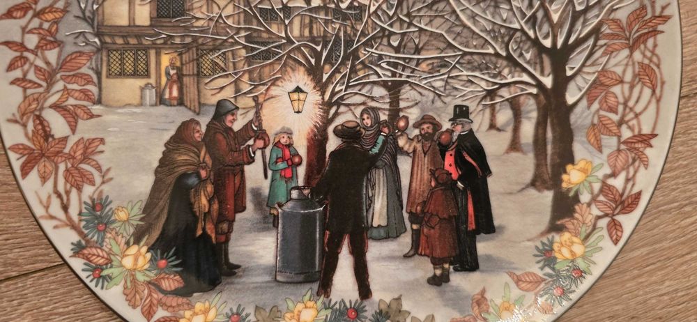 Wedgewood– Голяма Коледна чиния, "Дванадесета нощ"