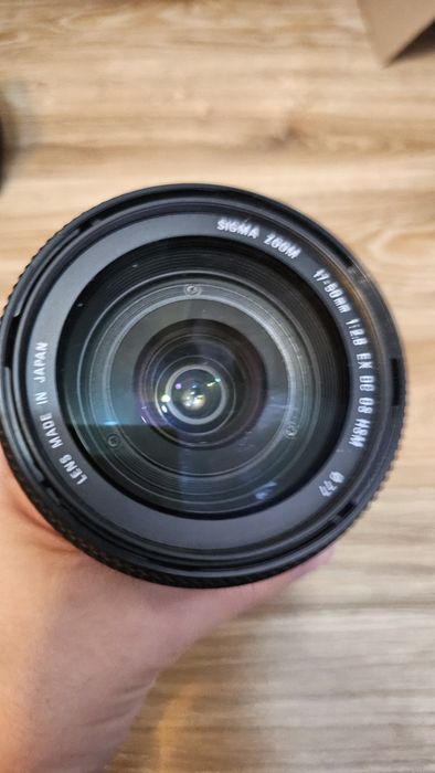 Obiectiv Sigma 17-50mm f2.8 EX DC OS HSM Canon