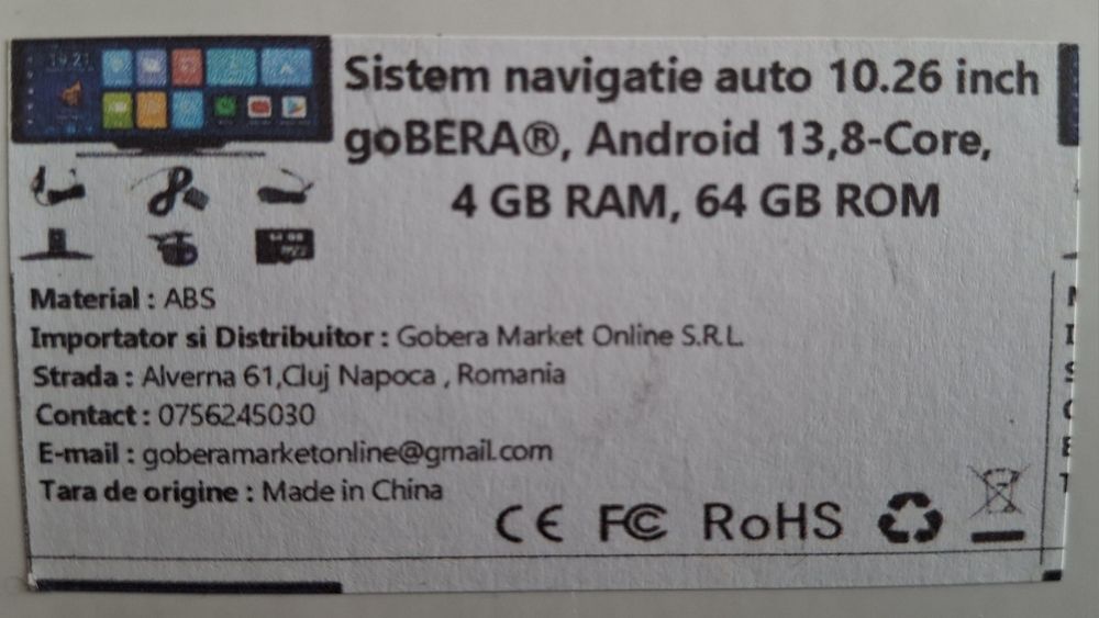 Navigatia GPS Portabila goBERA