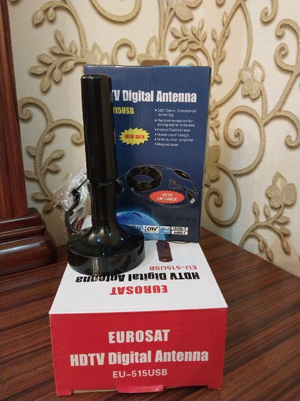 Antenna, USB quvvat  5 Metr kabel