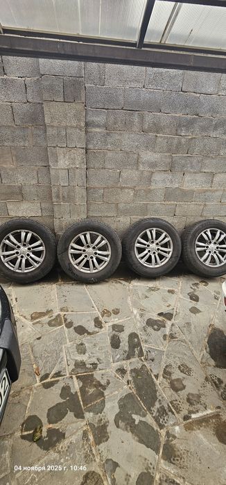 Комплект летней резины на дисках