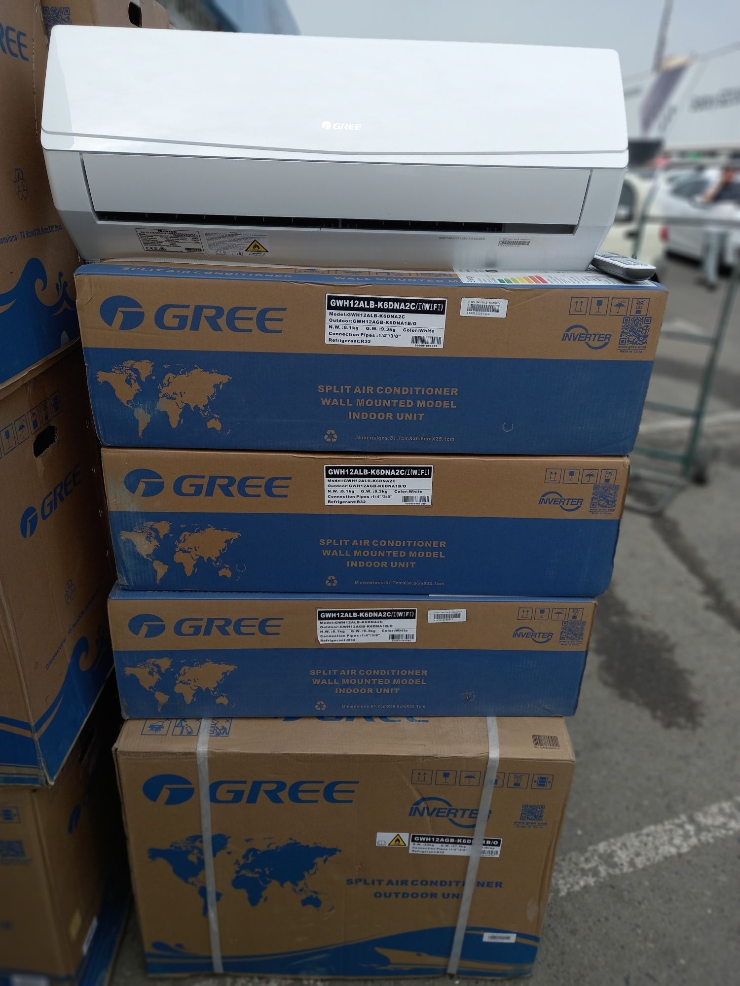 Кондиционер Gree 12 Inverter GWH12ALB-K6DNA2S/I(WiFi) NEW