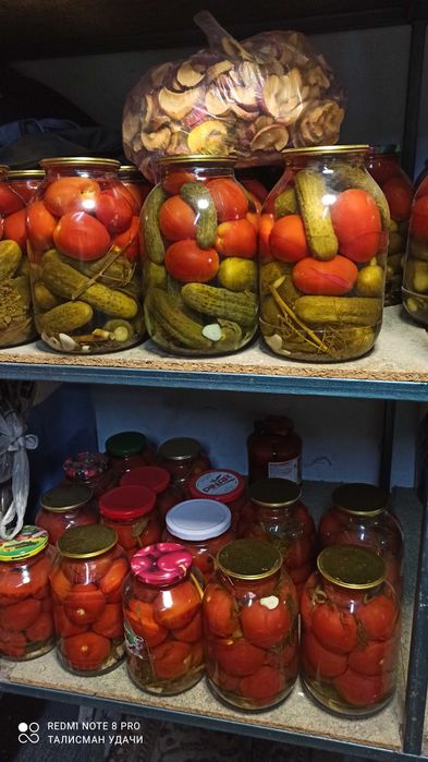ПРОДАМ  домашние заготовки. Урожай 2025 года.