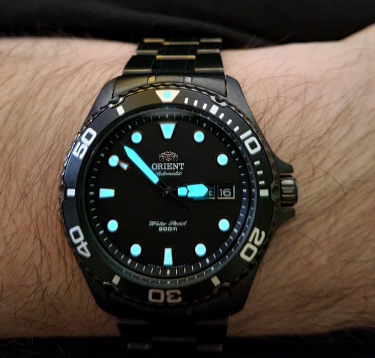 Vand Orient Ray Raven II +curele