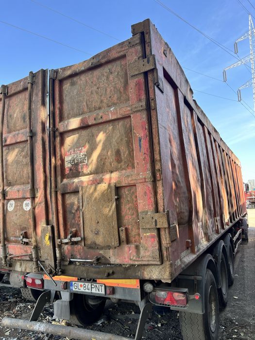 Semiremorca/bena fier vechi 3x bucati