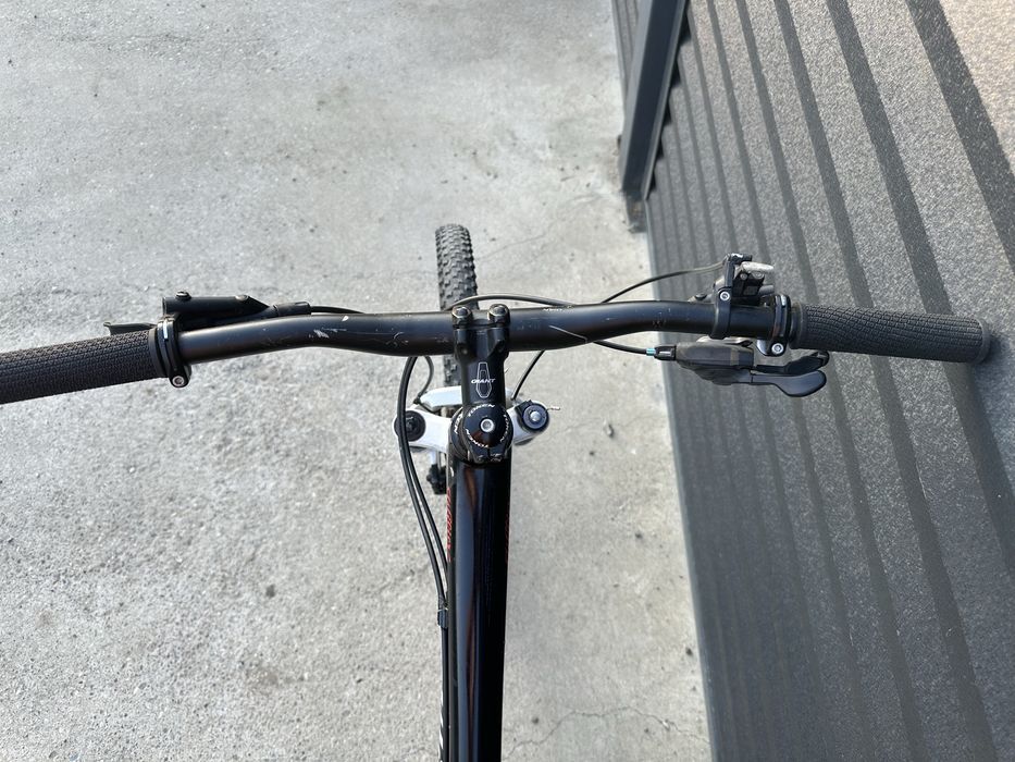 MTB wilier cadru carbon  , furcă RockShox pe aer , full shimano SLX