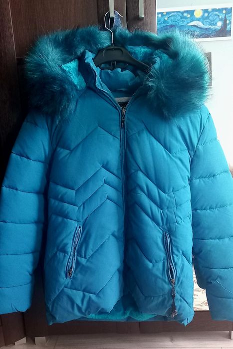 Geaca groasa îmblanita