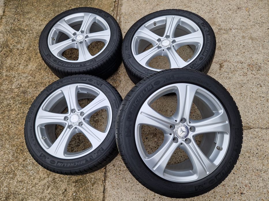 Jante Mercedes E-Class W213 anvelope iarna 245 45 18 Michelin