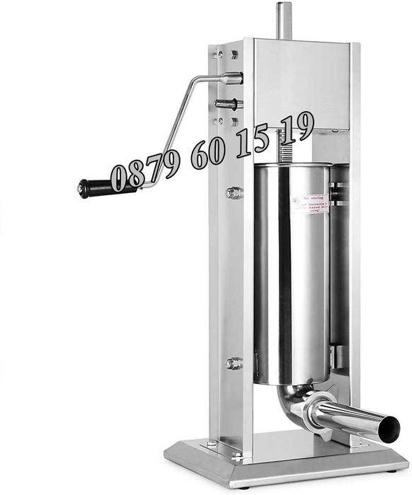 Пълначка за кайма 5 литра и електрическа бъркалка за кайма 25 кг