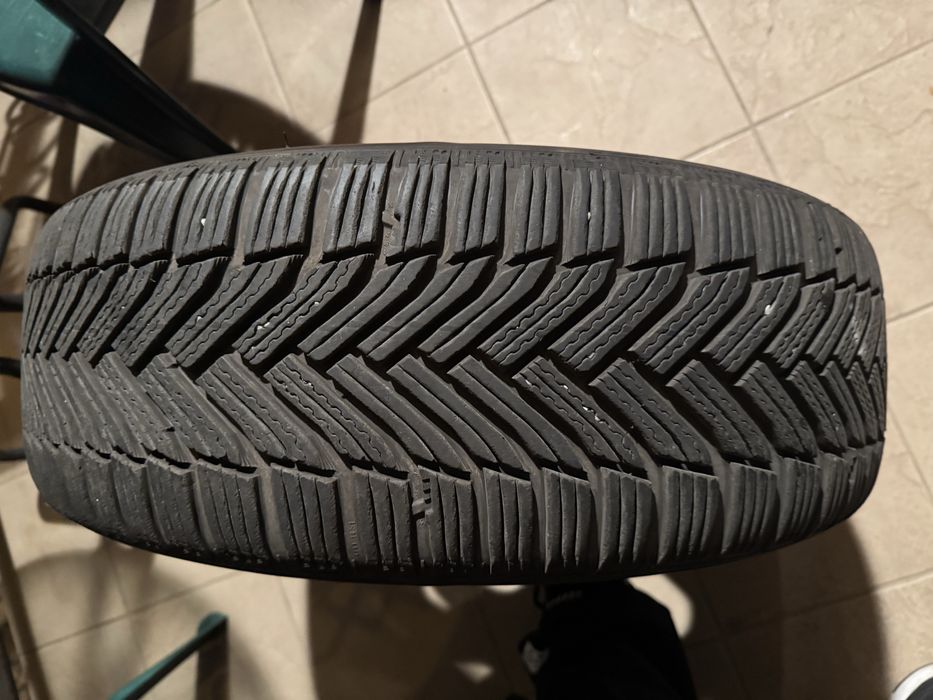 Set roți Mercedes 17, anvelope iarna Michelin 215 60 r17 jante origin