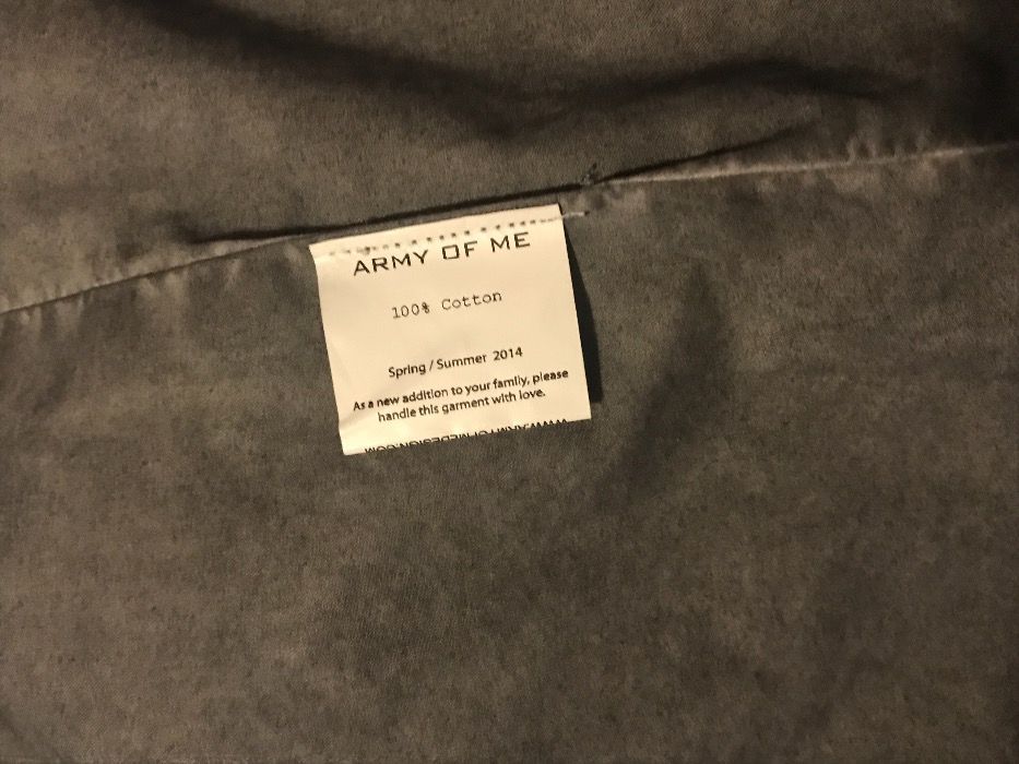Army of Me, дизайнерско мъжко сако