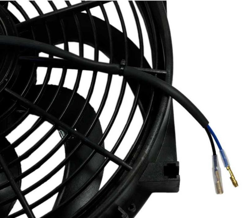 Универсален електрически вентилатор за радиатор ( 25см), 12V, 80W