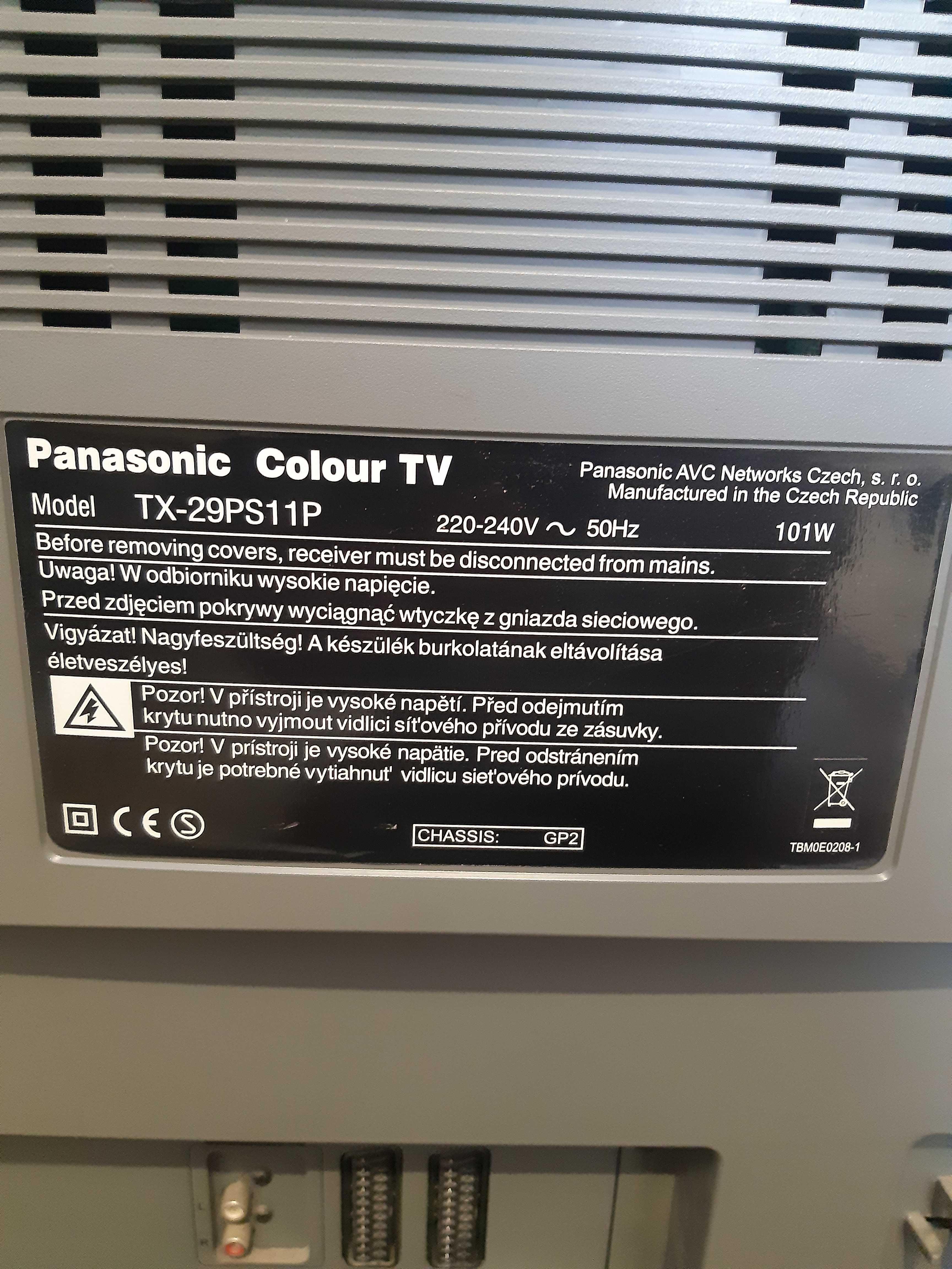 Panasonic Quintrix TX-29PS11P