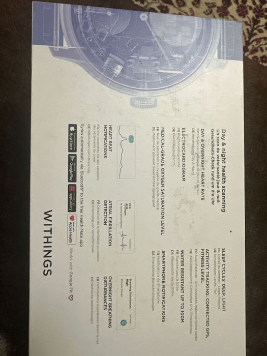 Ceas Withings Scanwatch Horizon