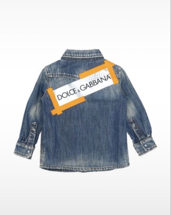 Camasa jeans Dolce&Gabbana originala