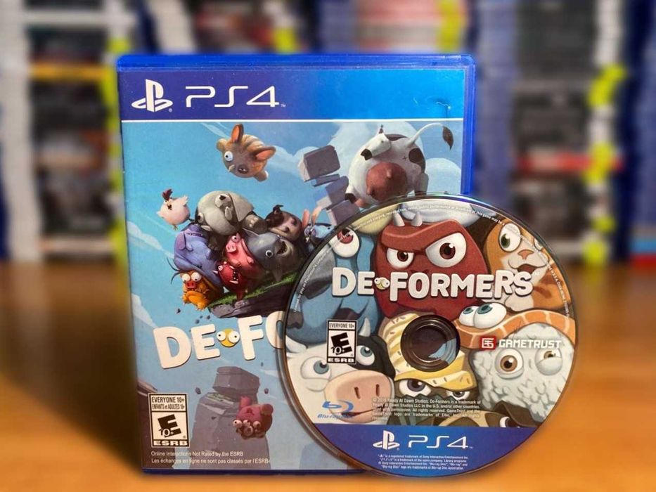 Deformers На Двоих PS4/PS5 Большой Выбор Дисков
