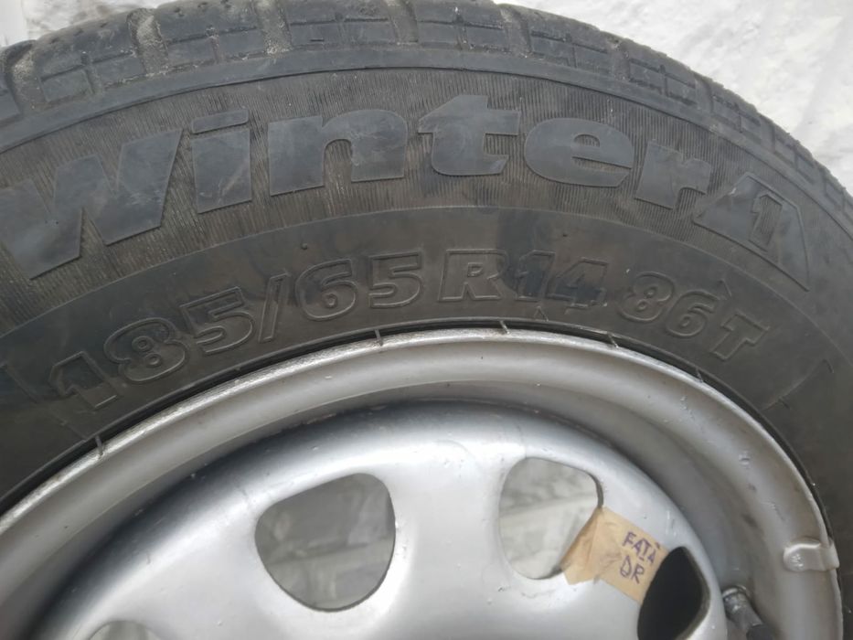 4 Cauciucuri de iarna M+S pe Jante