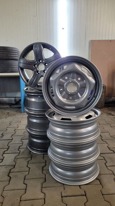 Sablare Jante/Piese Vopsitorie în Câmp Electrostatic/Vulcanizare