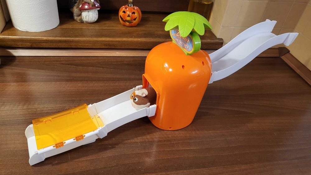 Joc toboganul hamsterului Zhu Zhu Pets, cu lift, 73 cm